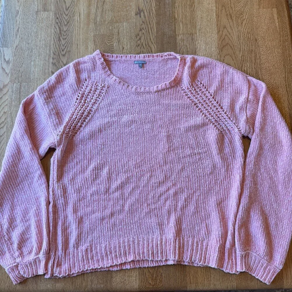 Charlotte Russe Pink Knit Sweater Size XL